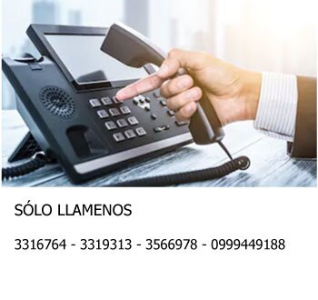 Sólo llamenos